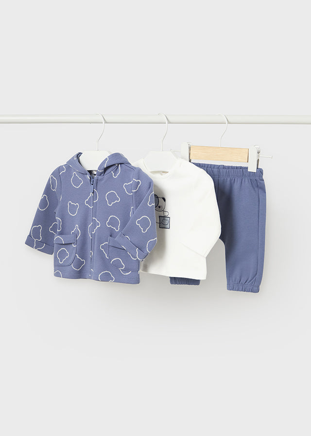 Winterblue Bear 3 Piece Tracksuit