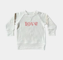 Load image into Gallery viewer, Raglan Sweatshirt - Love
