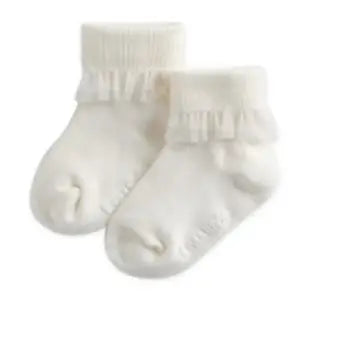 Chiffon Frill Ankle Socks