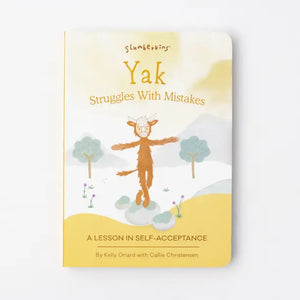 Yak's Self-Acceptance Plush Snuggler Set - with 2 Books