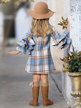Load image into Gallery viewer, Plaid Ruffle Dress
