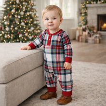 Load image into Gallery viewer, Stewart Plaid Romper
