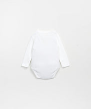 Load image into Gallery viewer, V-Neck White Bodysuit

