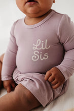 Load image into Gallery viewer, Lil Sis Bodysuit Dress Set w/ Bow
