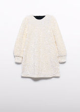 Load image into Gallery viewer, Girl A-Line Sequin Dress
