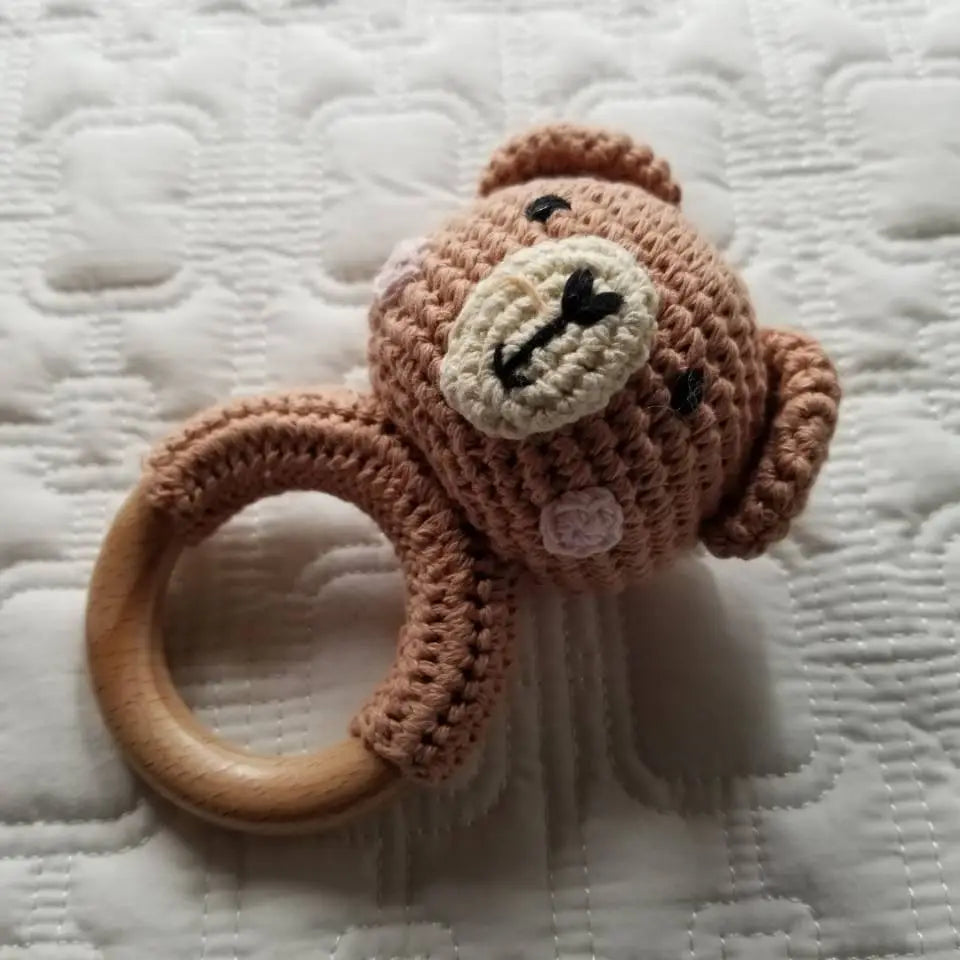Hand Crochet Bear Baby