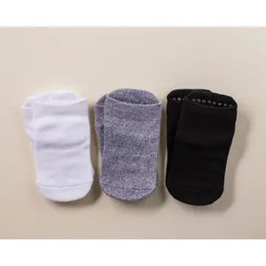 Non-Slip 3pk Baby Socks