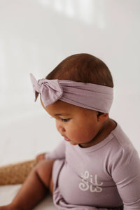 Lil Sis Bodysuit Dress Set w/ Bow
