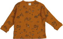 Load image into Gallery viewer, Caramel Printed Rib T-shirt
