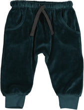 Load image into Gallery viewer, Green Cotton Velvet Jogger
