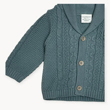 Load image into Gallery viewer, Shawl Collar Cable Sweater

