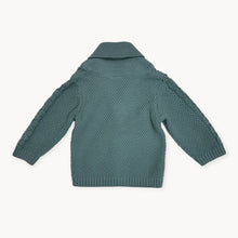 Load image into Gallery viewer, Shawl Collar Cable Sweater
