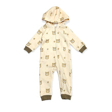 Load image into Gallery viewer, Hooded Zipper Fleece Romper
