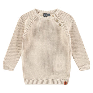 Boys Sand Knit Sweater