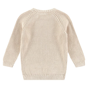 Boys Sand Knit Sweater