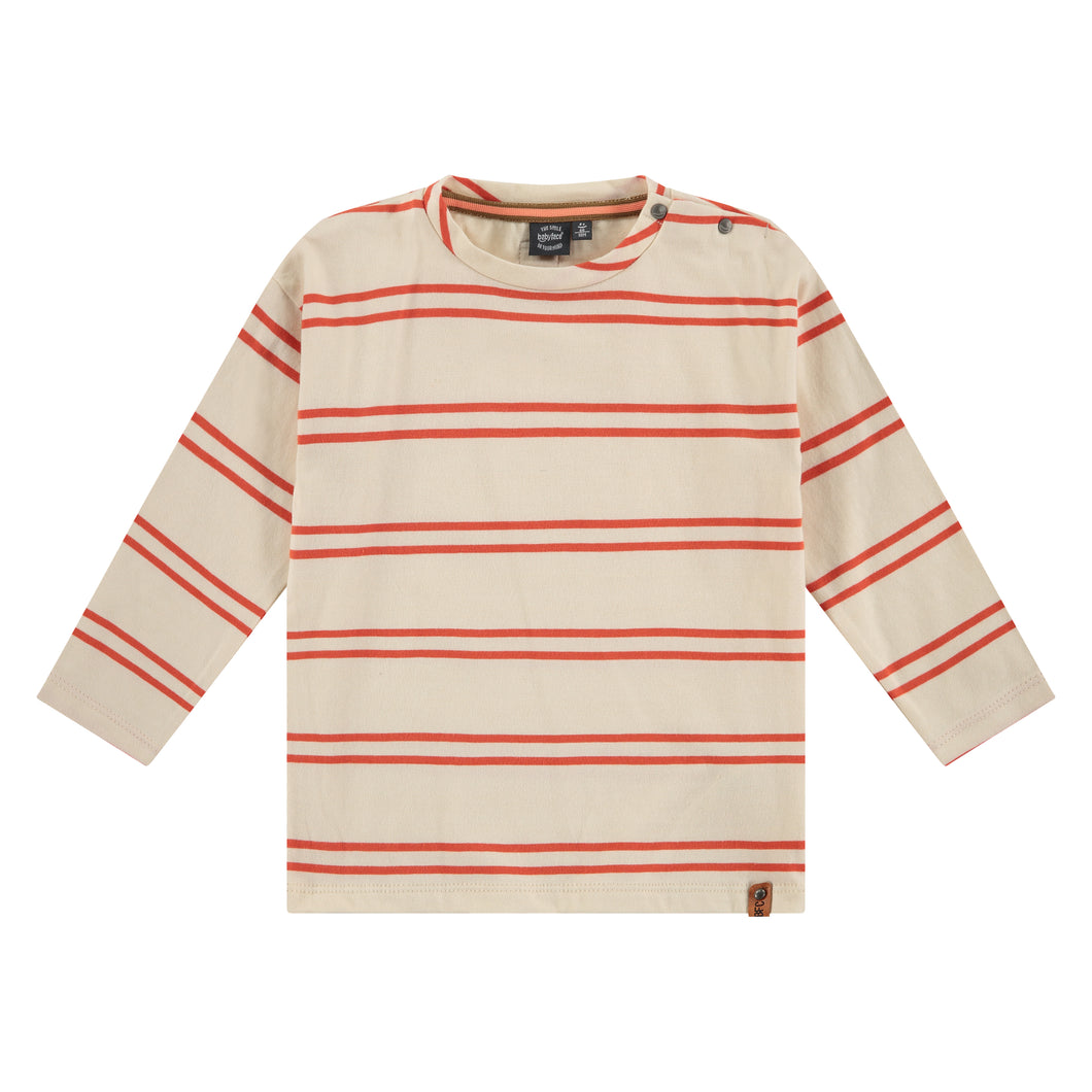 Orange Stripe Long Sleeve