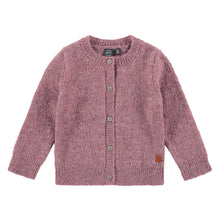 Load image into Gallery viewer, Plum Button Cardigan
