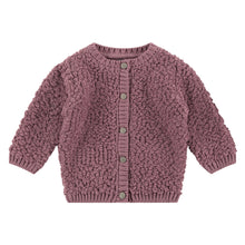 Load image into Gallery viewer, Baby Girls Plum Cardigan
