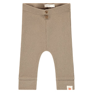 Baby Organic Cotton Ribbed Leggings