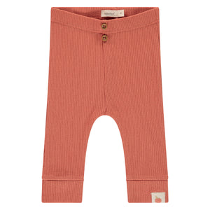 Baby Organic Cotton Ribbed Leggings