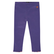 Load image into Gallery viewer, Purple Ribbed Leggings
