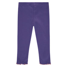 Load image into Gallery viewer, Purple Ribbed Leggings
