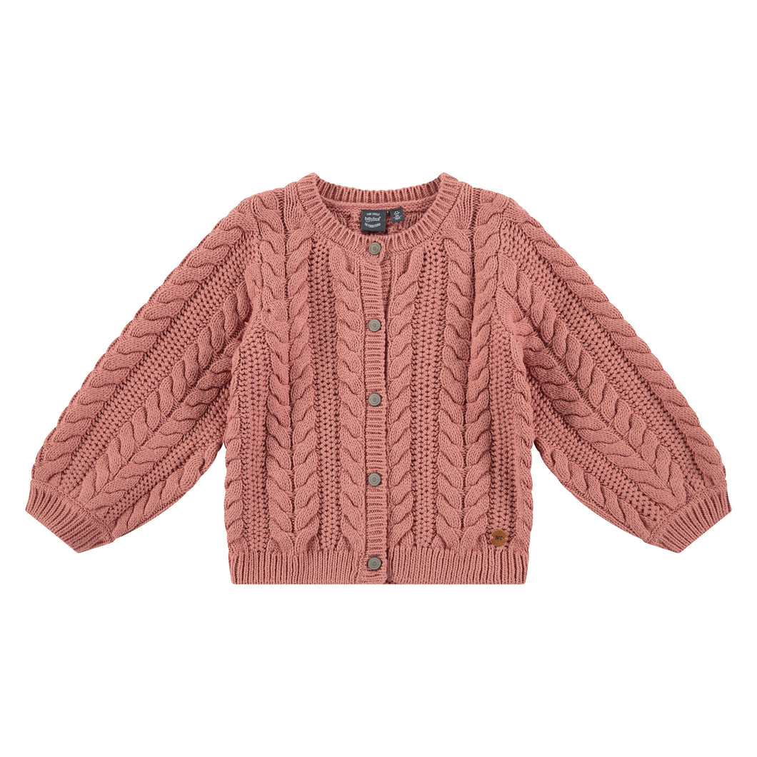 Girls Rosewood Cardigan