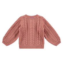 Load image into Gallery viewer, Girls Rosewood Cardigan
