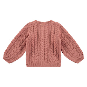 Girls Rosewood Cardigan