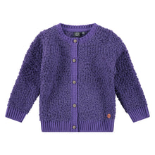 Load image into Gallery viewer, Girls Purple Cardigan
