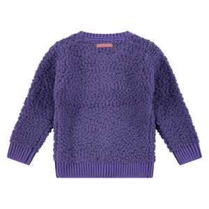 Girls Purple Cardigan
