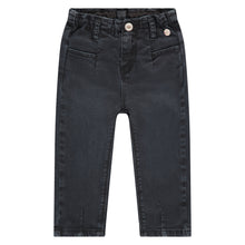 Load image into Gallery viewer, Girls Black Denim Pants
