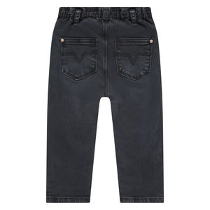 Girls Black Denim Pants