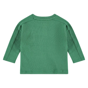 Baby Boys Leaf Green Long Sleeve