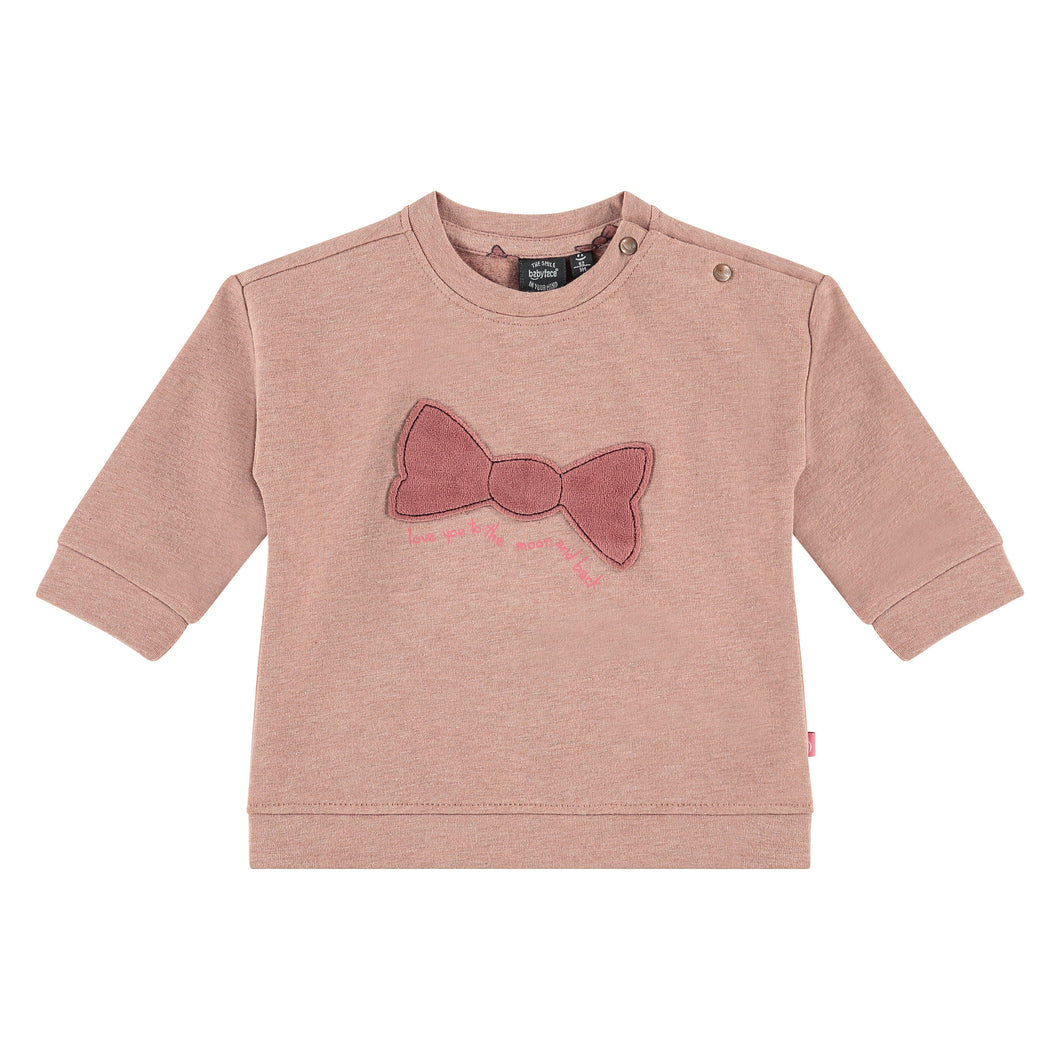 Baby Blush Bow Sweatshirt
