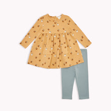 Load image into Gallery viewer, Golden Apples Dress and Legging Set

