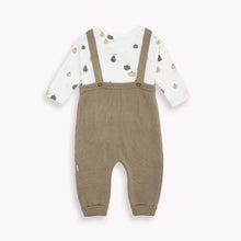 Load image into Gallery viewer, Pumpkins Knit Overall Set
