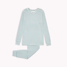 Load image into Gallery viewer, Striped Ribbed PJ Set
