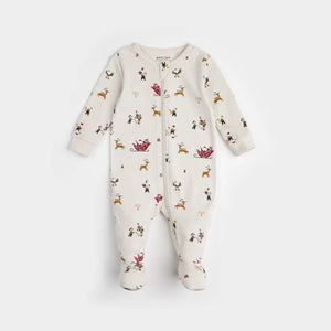 Baby Christmas Knit Sleeper