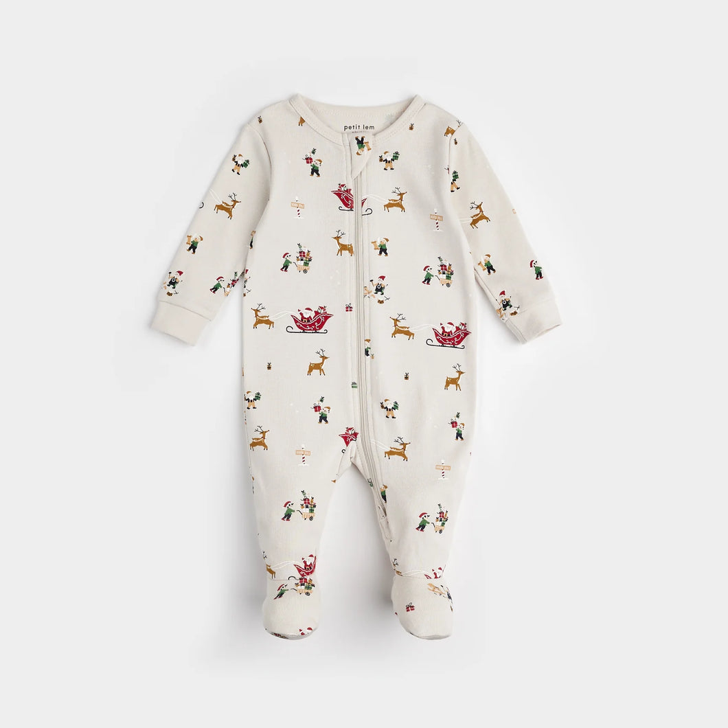 Baby Christmas Knit Sleeper