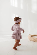 Load image into Gallery viewer, Lil Sis Bodysuit Dress Set w/ Bow

