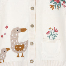 Load image into Gallery viewer, Duck Mommy Embroidered Cardigan

