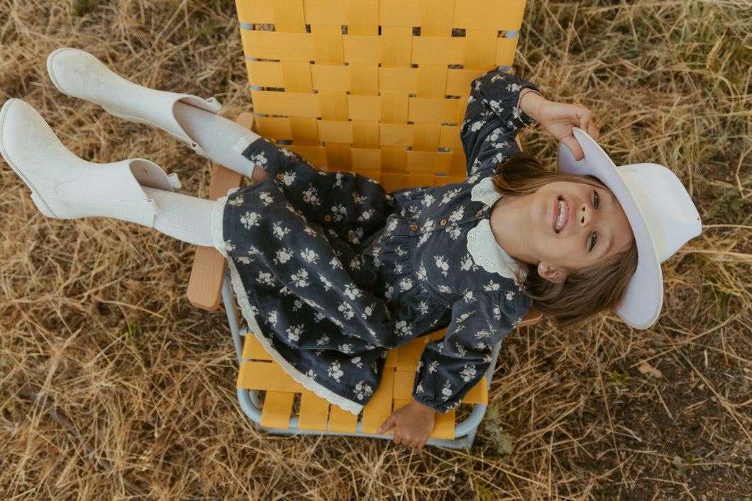 Corduroy Button Dress