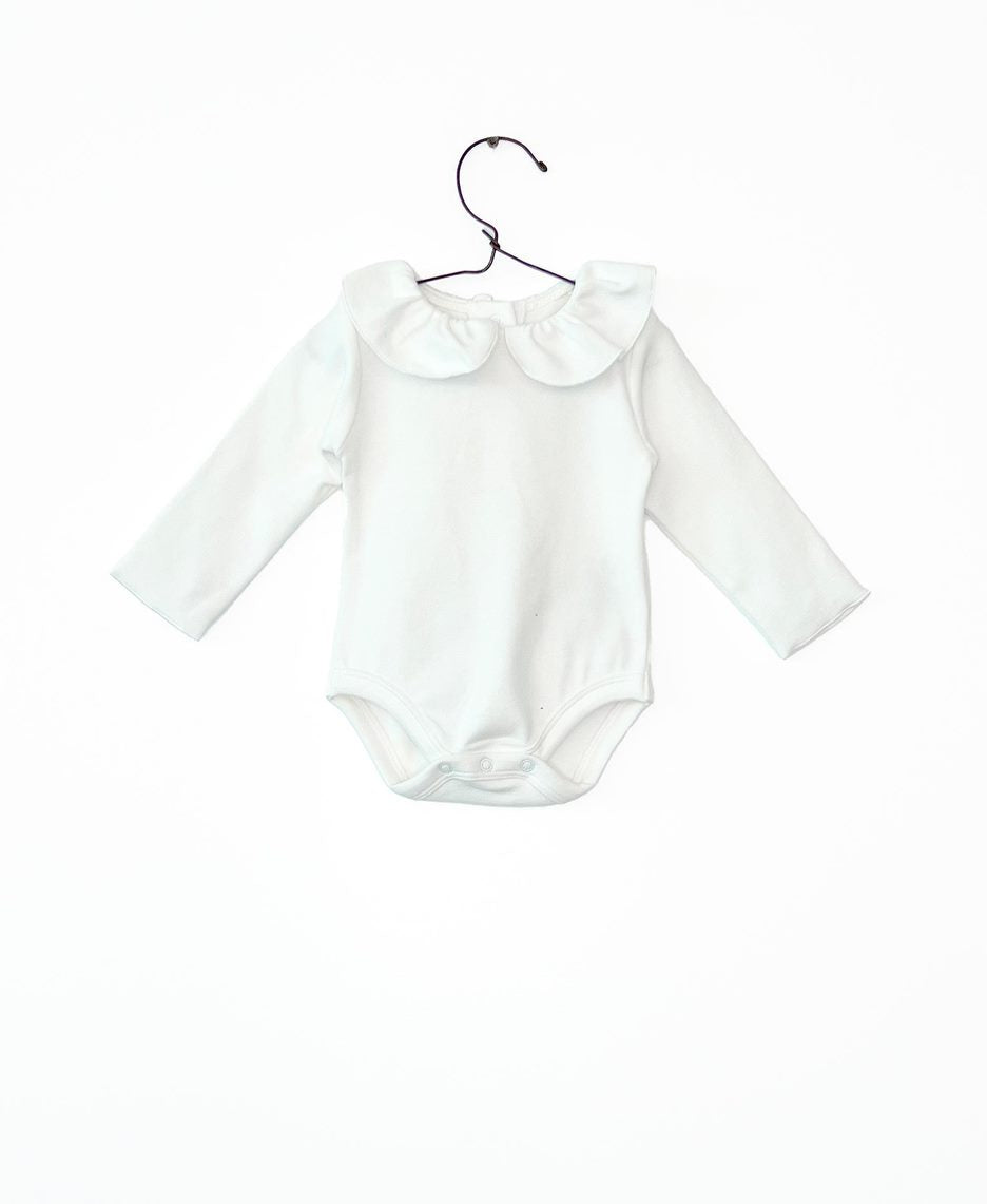 Ruffle Collar Bodysuit