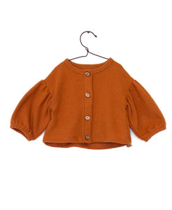 Buttoned Jersey Baby Cardigan