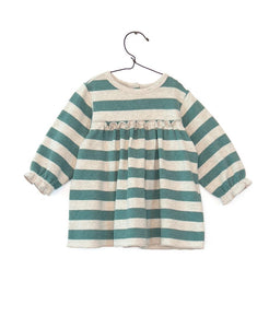 Jersey Striped Long Sleeve Dress