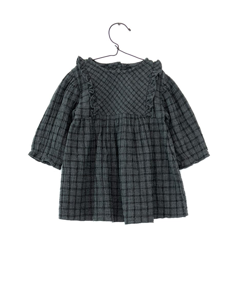 Checked Woven Dress