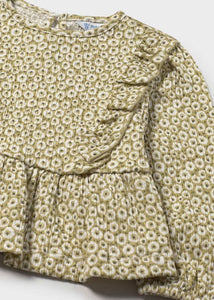 Baby Blouse with Flowers