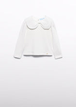 Load image into Gallery viewer, Girl Chiffon T-Shirt with Bow Tie
