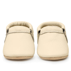 Latte Fringeless Moccasins
